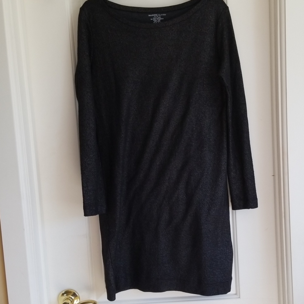 Small, long sleeve knit dress